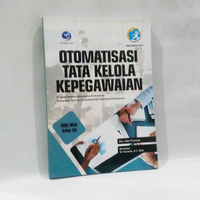 Terlaris ✨ - Buku SMK Otomatisasi Tata Kelola Kepegawaian Kelas 12 Terbaru
