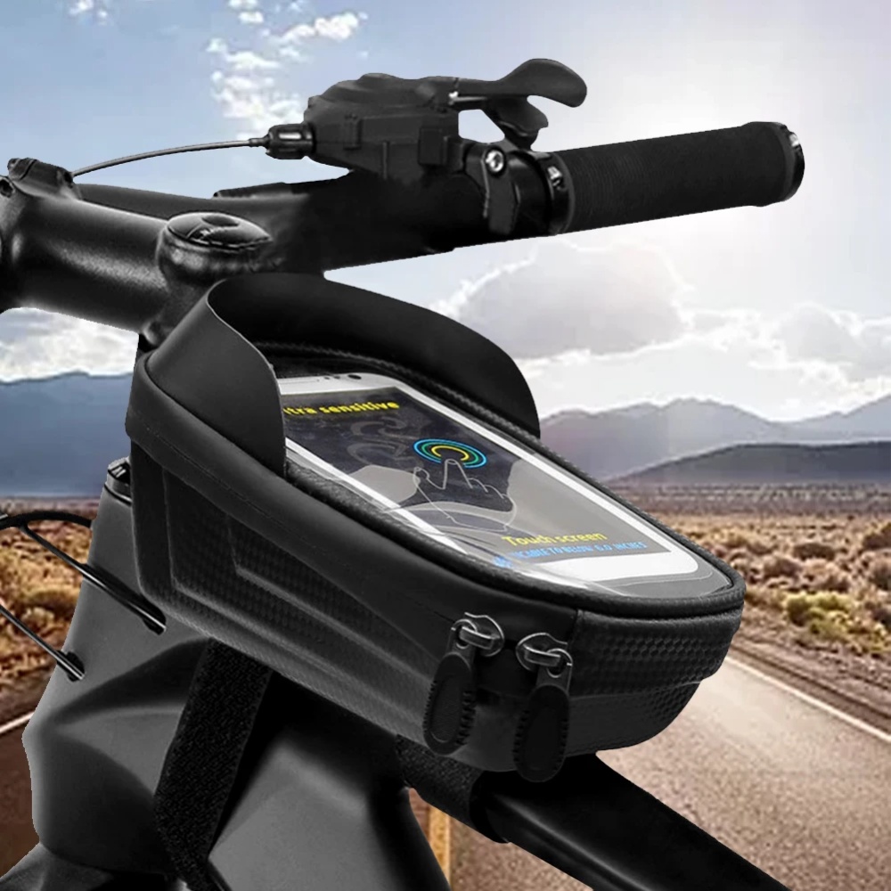 West Biking Holder HP Sepeda Universal Phone Bag Waterproof