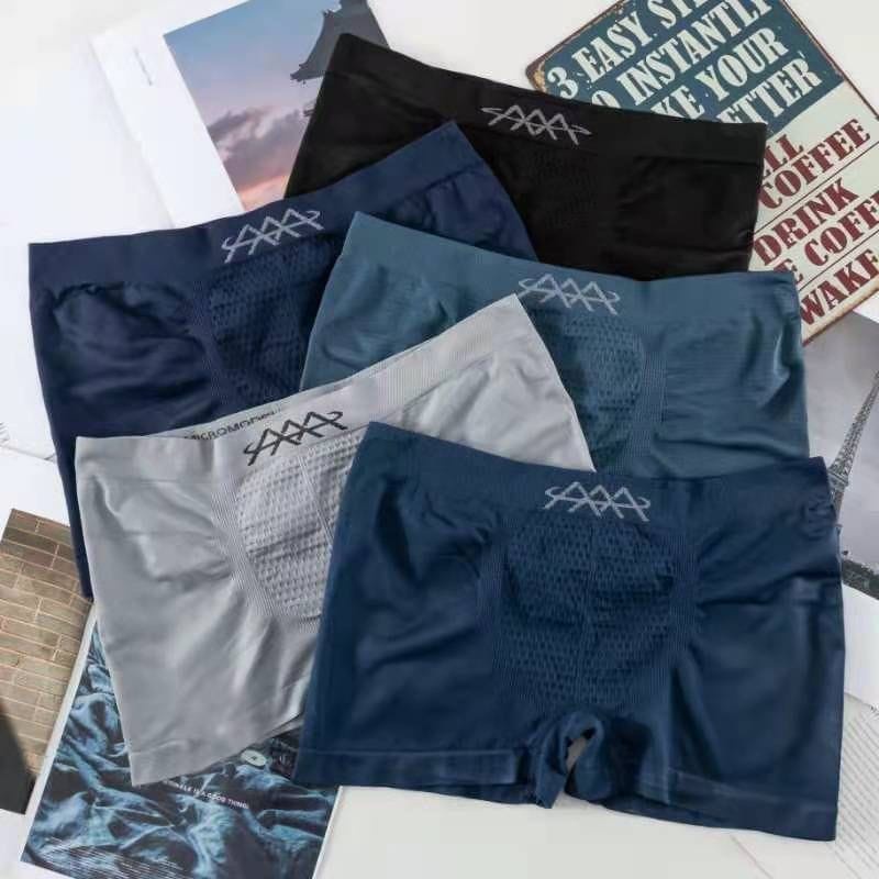 FS TERMURAH Celana Boxer Premium Bahan Rajut Cd Pria Import Boxer Polos Korset Pria CD60