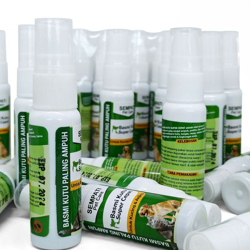 Sempati Pet Care Obat Kutu Scabies Super Ampuh dan Cepat 30 Ml ubopetshop