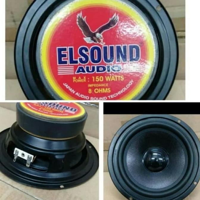 Speaker Woofer 6 Inch Elsound 6 Inch MB Magnet Besar AS