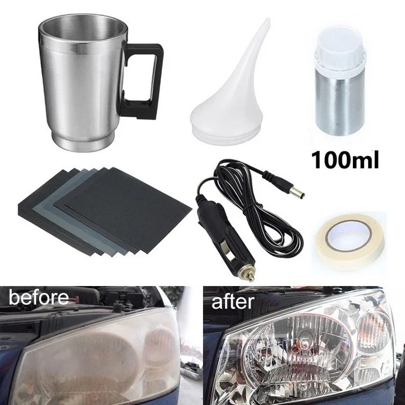 Aaket Alat Nano Burn Lengkap Alat Nano Burn Coating Headlamp Paket Nano Burn Coating Personal Teko M