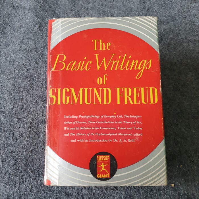 The Basic Writings of SIGMUND FREUD - THE MODERN LIBRARY