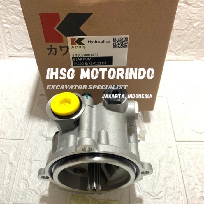 Gear pump Charge pump EC210B SH210 K3V112