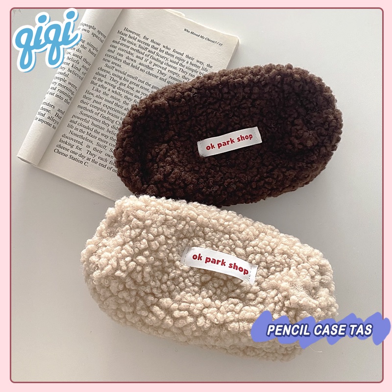 

Pencil case Tas Make up shool pouch Tempat pensil cute/Hanfeng Fashion, Kapasitas Sederhana, Tas Penyimpanan Kapasitas Besar - Qiqi Treasure