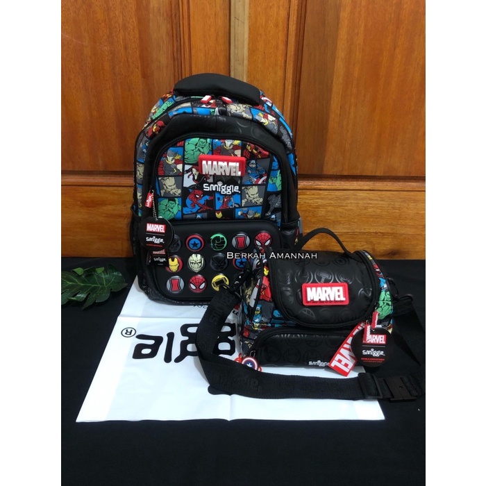 Smiggle Marvel Avanger/Marvel Series/Tas smiggle  - Tas saja