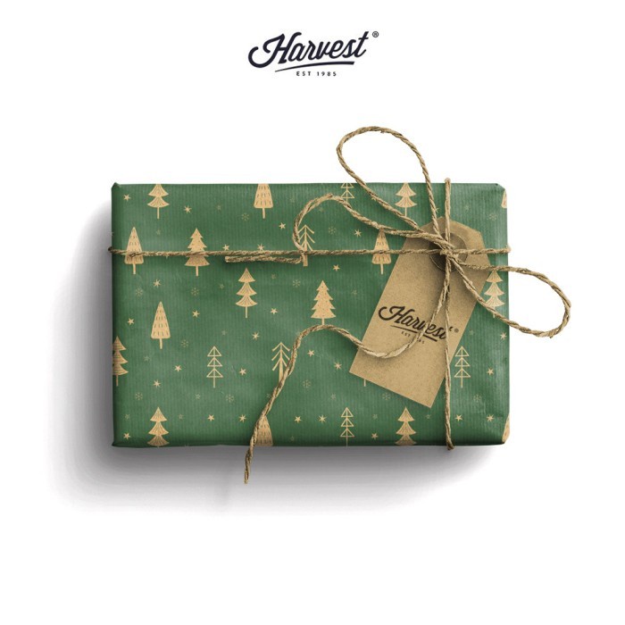 

BUY 3 GET 4 Kertas Kado Natal Harvest Xmas Shining - Green Tree