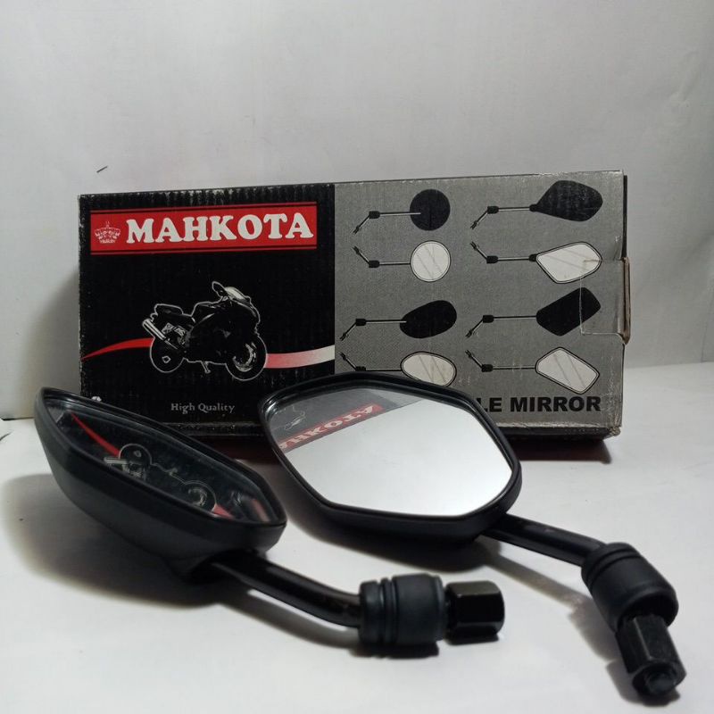 SPION STANDART KANAN KIRI SUZUKI JUPITER MINI (MAHKOTA) / SPION JUPITER MINI DRAT SUZUKI KACA CEMBUN