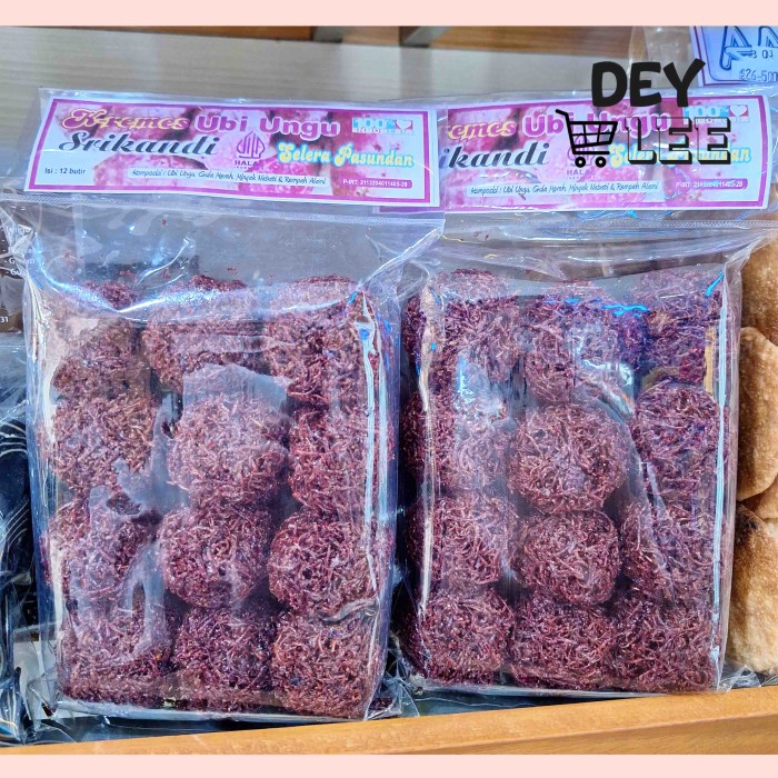 Kremes Ubi Ungu Srikandi isi 12 pcs Bandung