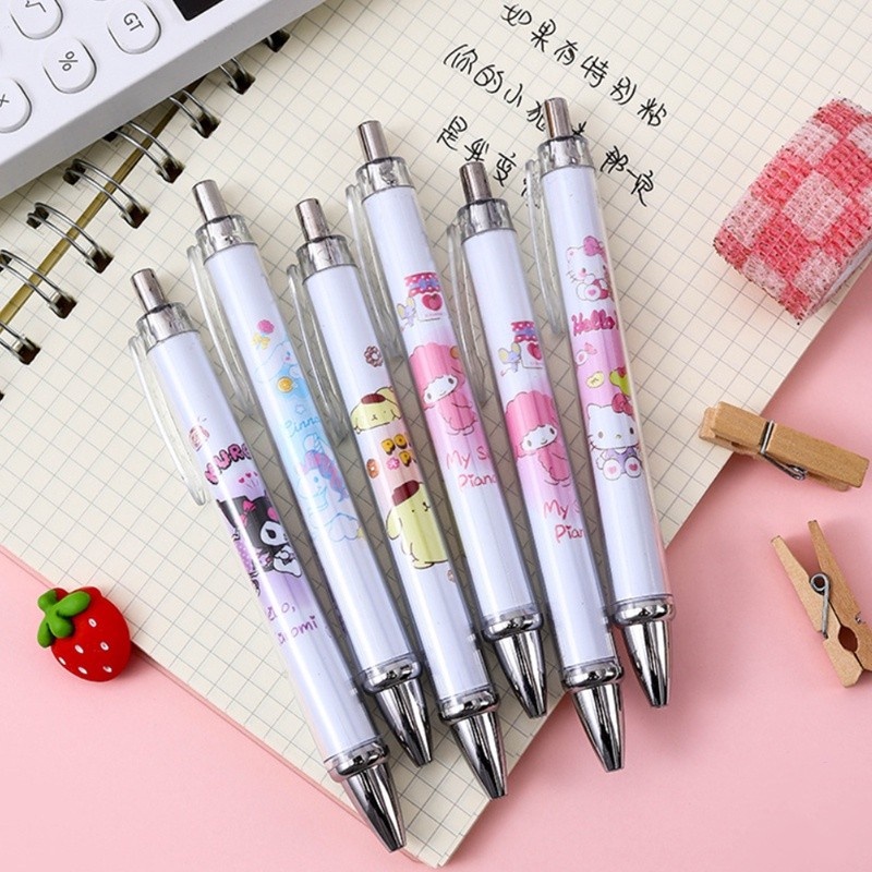 

0.5mm Pulpen Hitam/gelpen pena tebal-YuanYuanMall