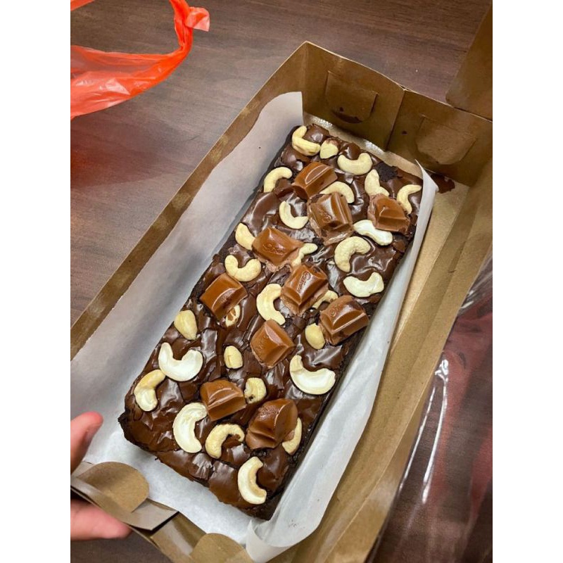 

Brokies- Brownies fudgy