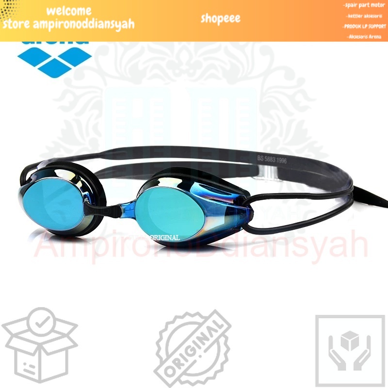 kacamata renang Arena Swim Goggles Mirror AGG-280M BKMB Kacamata Renang Ori 100% arena kacamata rena