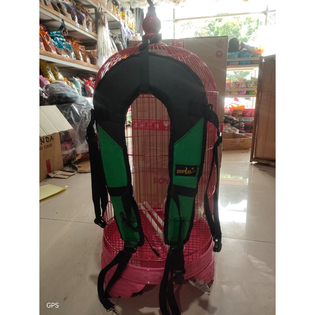 Tas Ransel Kopral Gendongan Sangkar Lovebird