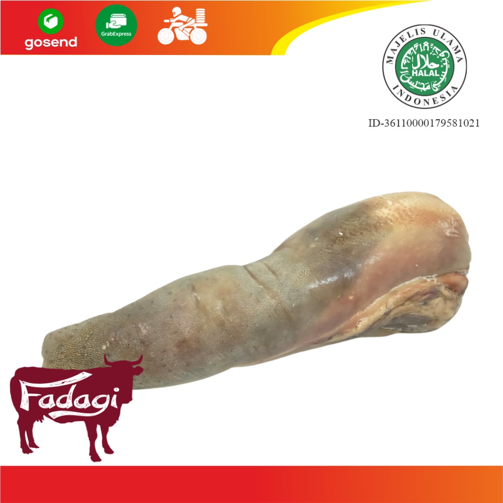 

Lidah Sapi 1 Kg ~ (BEEF TONGUE)