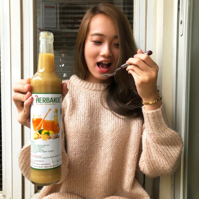 

Ready Jus Herbal Bawang Putih+Jahe+Lemon Import+Cuka Apel+Madu HERBAKOL