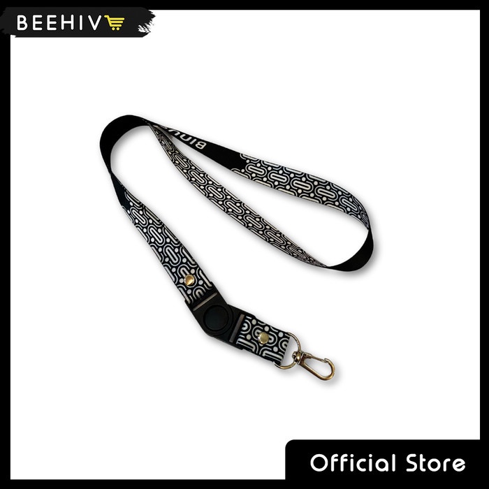 

Beehive Binus - Lanyard Batik Printing - New - Biru