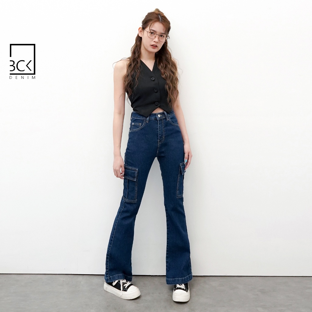 BCK - Highwaist Cutbray Jeans Vonzy