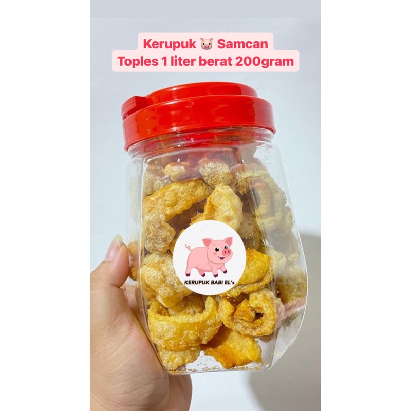 

kerupuk Babi SAMCAN