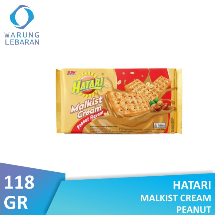 

Hatari Malkist Cream Peanut 118gr