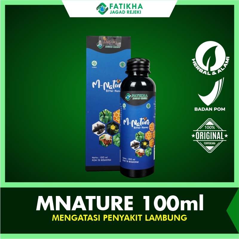 M NATURE MADU PAHIT 100 ML/MADU PAHIT M NATURE/MADU HITAM PAHIT/MADU M NATURE/MADU LAMBUNG/MADU LAMB