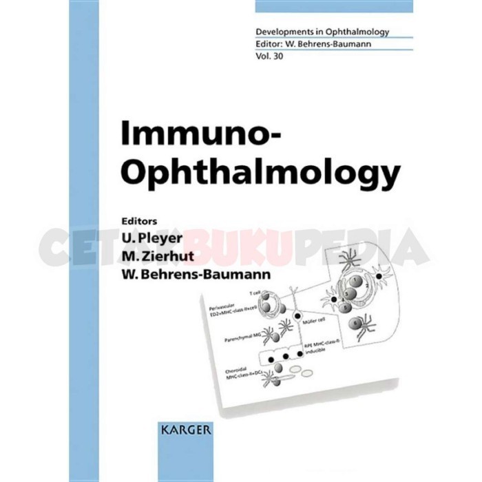 Book Immuno Ophthalmology Developments Ophthalmology Vol 30