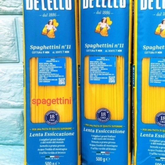 

dececco pasta spaghetti spaghettini n 11 500gr