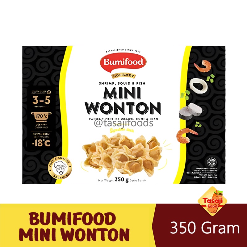 

Bumifood Mini Wonton 350 Gram - Pangsit Mini
