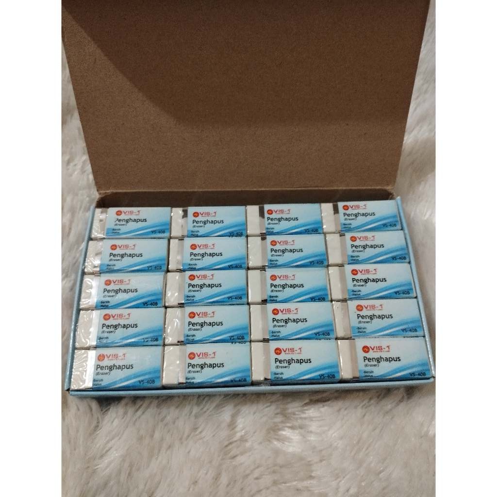 

Penghapus Pensil Vis-1 Biru Premium - VS-40B