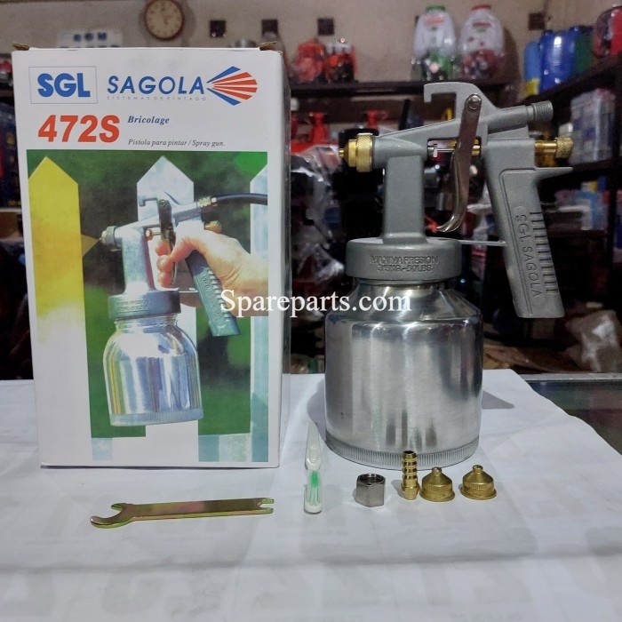 Spray Gun Sagola 472S Tabung Bawah