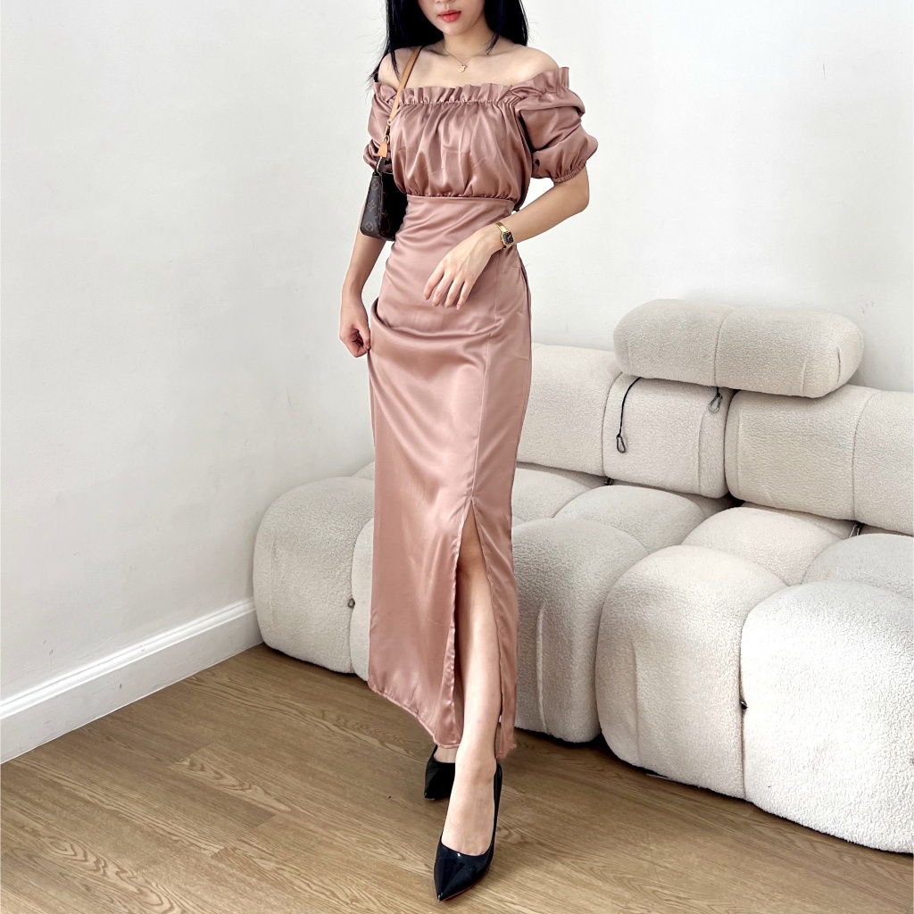 Baju Dress Natal Wanita Dres Natalan Dress Natal Model Terbaru 2025 Pakaian Imlek Midi Dreas Sress G