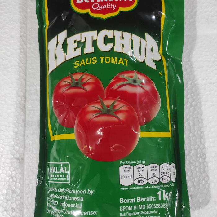 

Delmonte Saus Tomat 1kg Pouch