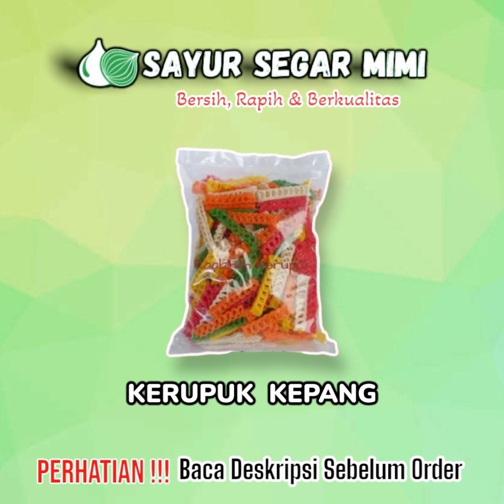 

Kerupuk Kepang Warna-Warni Mentah 250Gram - Sᴀʏᴜʀ Sᴇɢᴀʀ ♏ɪᴍɪ
