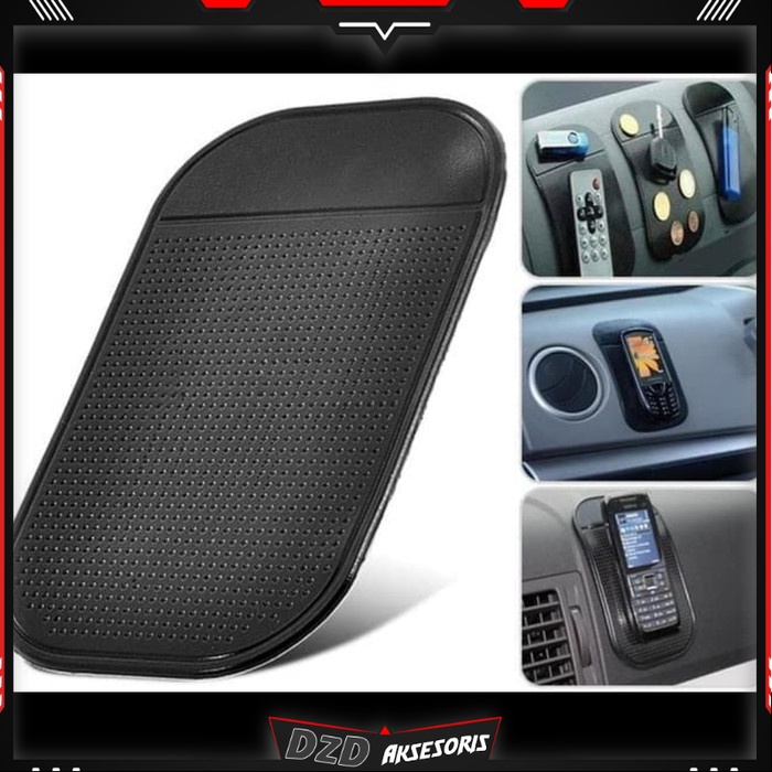 ANTI SLIP MAT DASBOARD MOBIL MENYIMPAN HP GPS KOIN