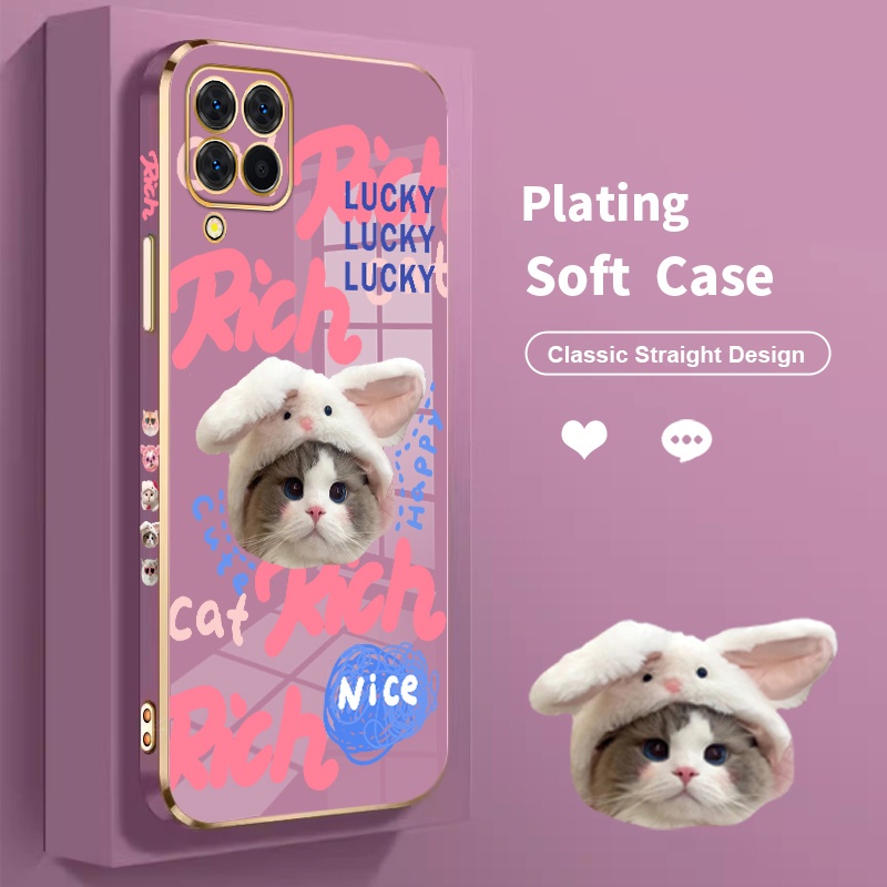 Golden Plated Case Casing For Samsung A22 4G A22 5G A22s Casing For Samsung F22 samaung Casing For S