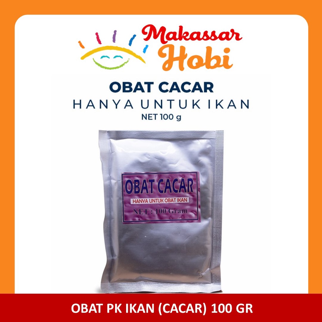 Obat Cacar PK Ikan Bubuk 100gr Boster Lele Nila Patin Mujair Koi Kolam