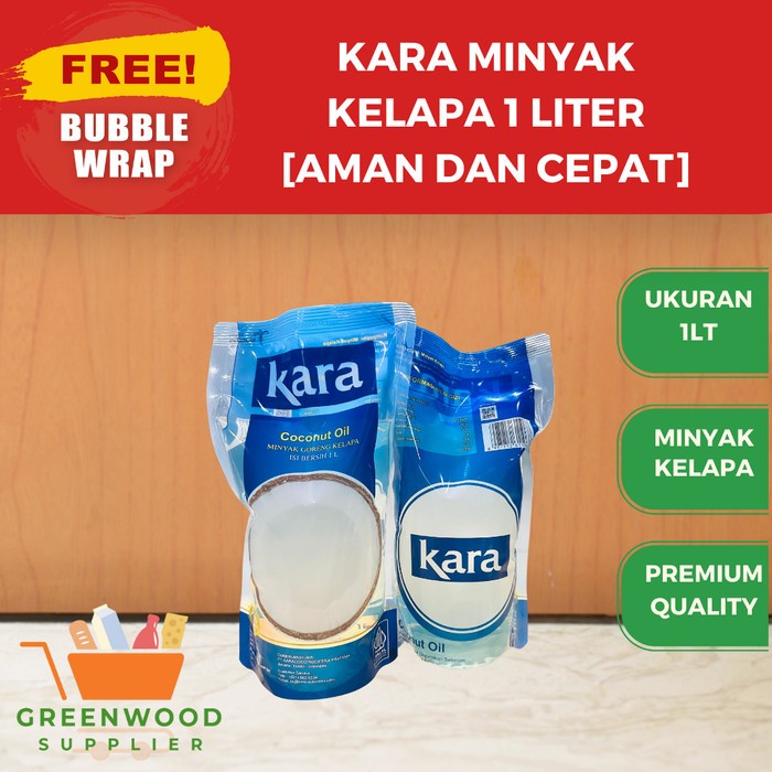 

[KARTON] Kara Coconut Oil / Minyak Kelapa Kara - 1 Liter [EKSPEDISI]