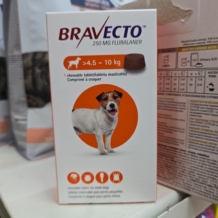 BRAVECTO / DOG/ OBAT KUTU ANJING/ diatas 4,5 - 10 Kg