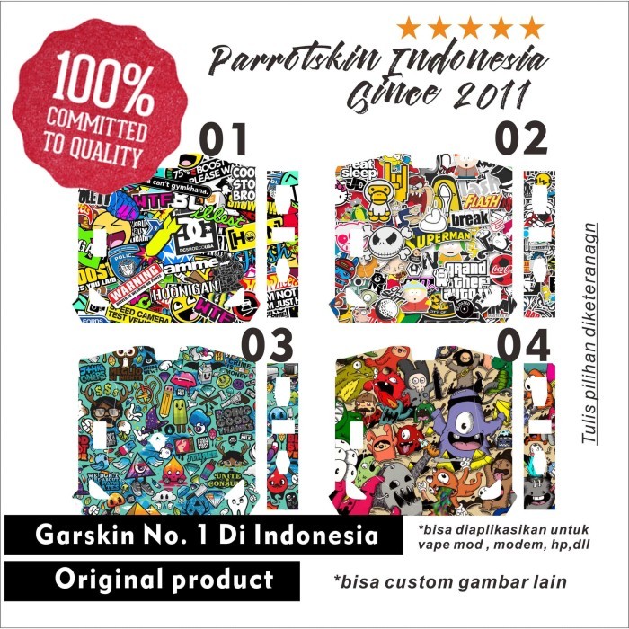 

Garskin skin protector Aegis boost doodle editon