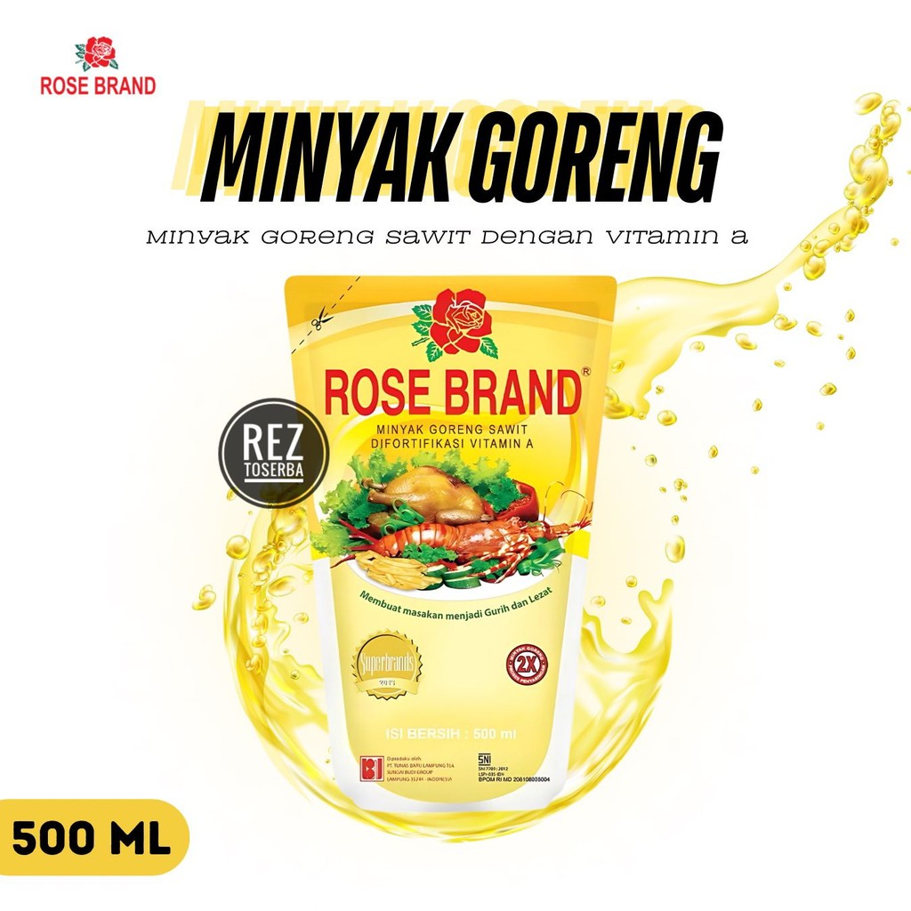 

Minyak Goreng Rosebrand 500ml PROMO MURAH