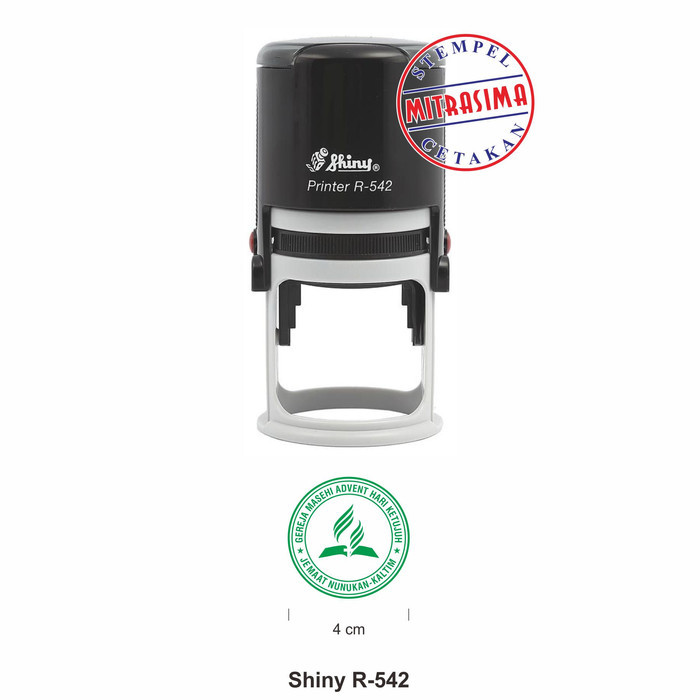 

Stempel shiny custom bentuk bulat - Shiny R-517
