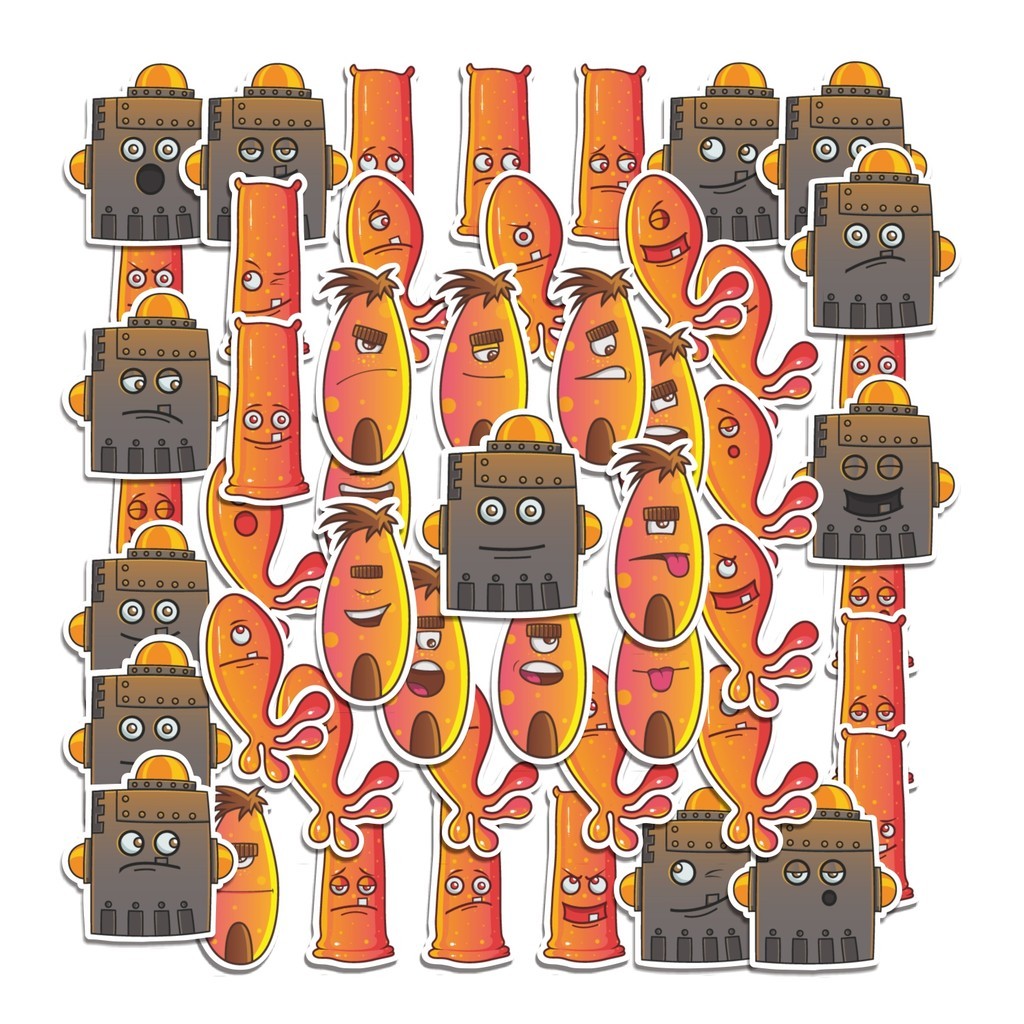 

COD 50 Pcs Stiker Cute Orange Demon / Iblis Jeruk Imut Lucu Anti Air Untuk Dekorasi Notebook Sepeda Skateboard Handphone