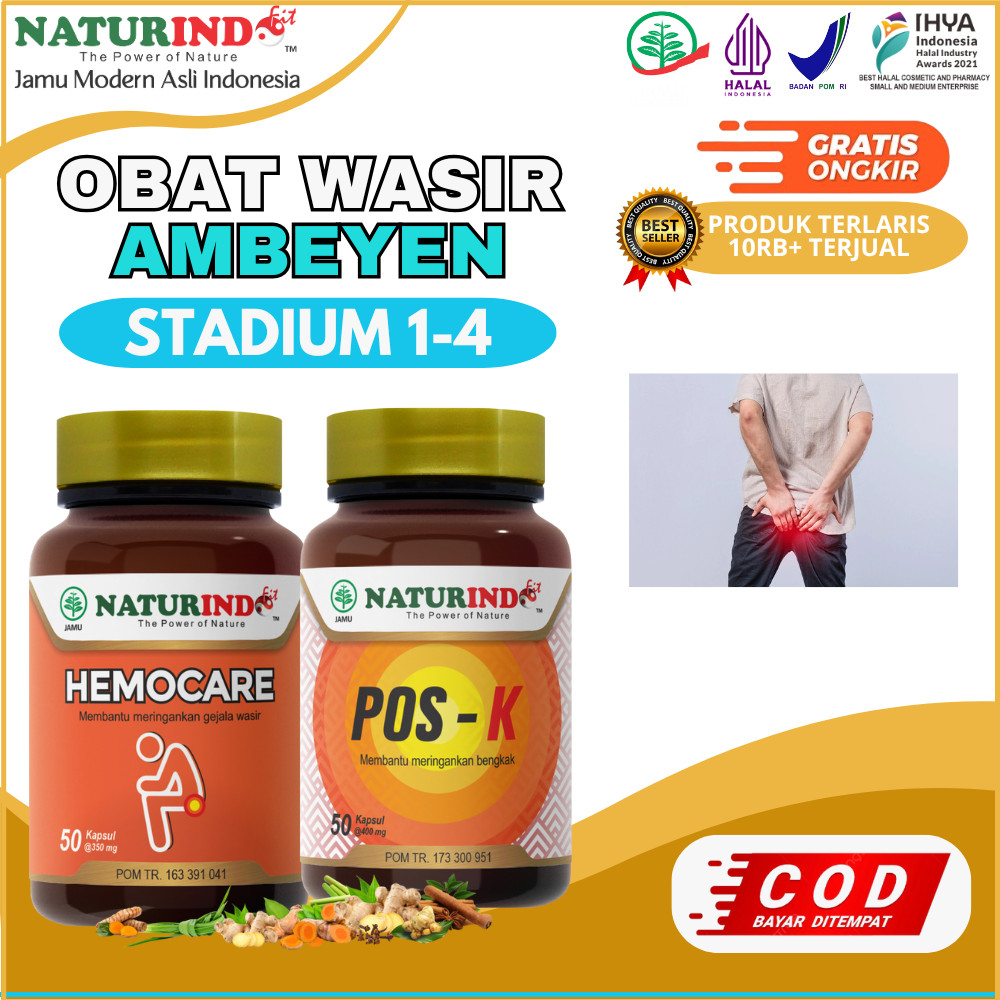 Obat Wasir Stadium 4 Ambeyen Bab Berdarah Susah BAB Sembelit Susah BAB