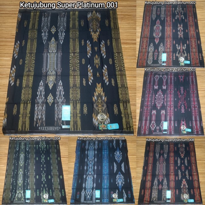 TERMURAH SARUNG KETJUBUNG SUPER PLATINUM GOLD