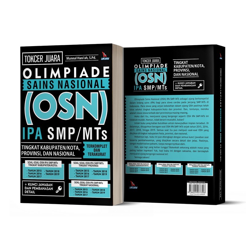 Buku Tokcer Juara Olimpiade Sains Nasional (OSN) IPA SMP/MTs - LAKSANA