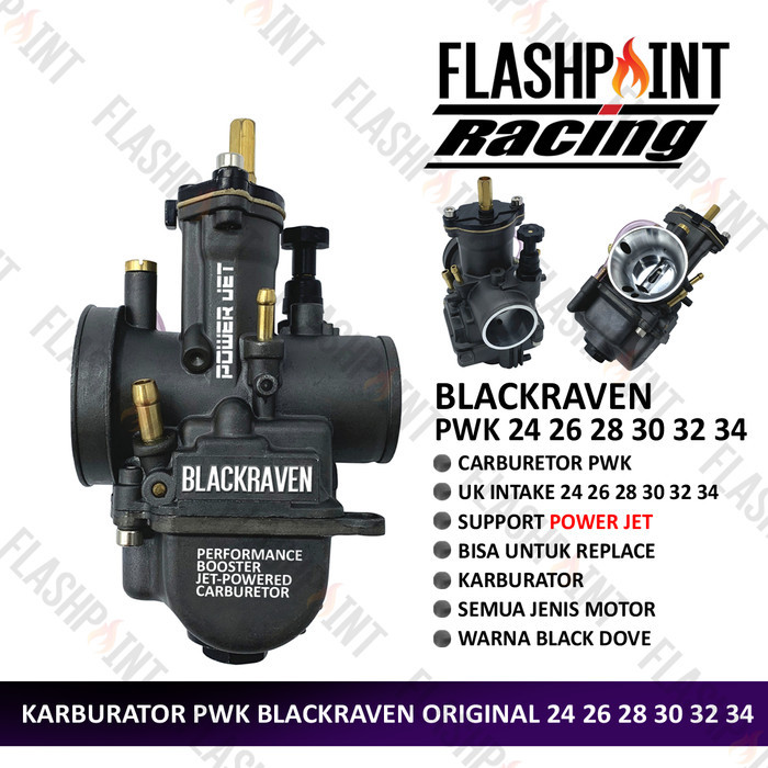 ORIGINAL!!! KARBURATOR FULLSET CPO V2 GEN 2 ORIGINAL PWK 24 26 28 30 32 34 KARBU - BLACKRAVEN, PWK 3