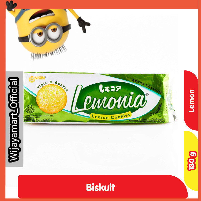 

Nissin Lemonia Cookies 130 g