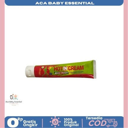 HOTIN CREAM TUBE / BOTOL 60g 120g  DCL AROMA THERAPY STRONG KOYO HOT IN HOTIN GO Aca Baby Essential