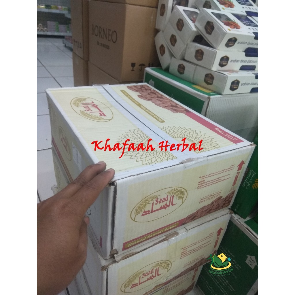 

KURMA KHALAS SAAD KHALAS BARARI KHALAS NAKHEEL ALYA MANIS 1 DUS 10kg