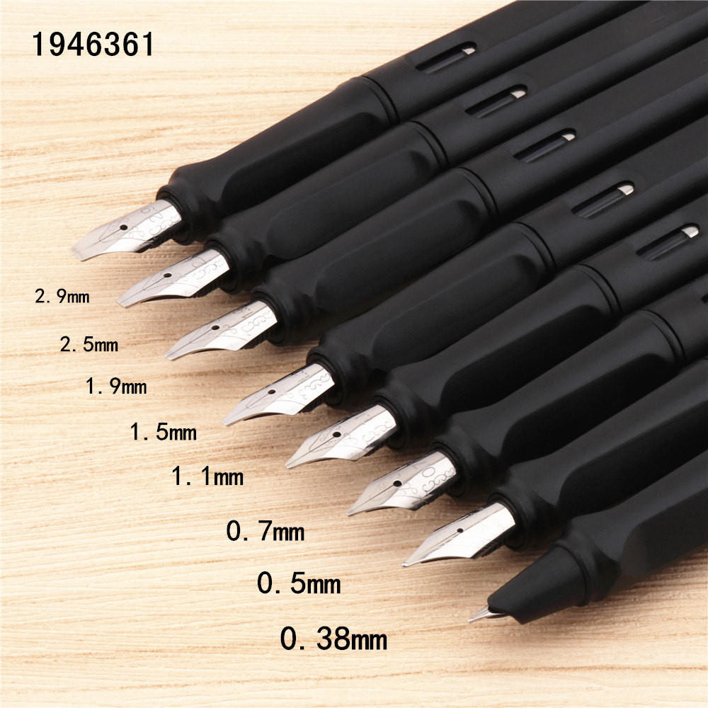 

Luxury Quality 878 Black Color Fountain Pen Financial Office Student Student School Stationery Supplies Ink pens