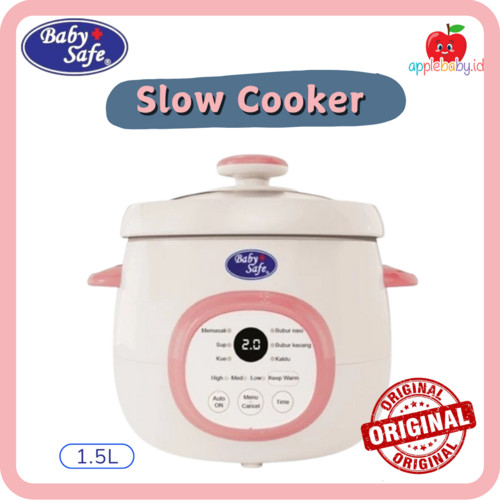 BabySafe - LB017 - Slow Cooker MPASI Slow Cooker Serbaguna Slow Cooker Multifungsi Slow Cooker Baby 